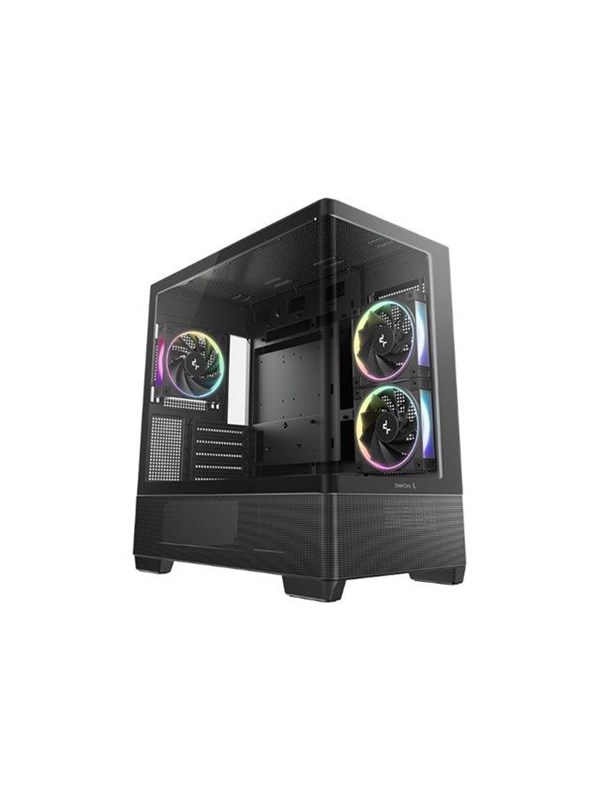 DeepCool CG380U 3F - Case - Tower - Zwart