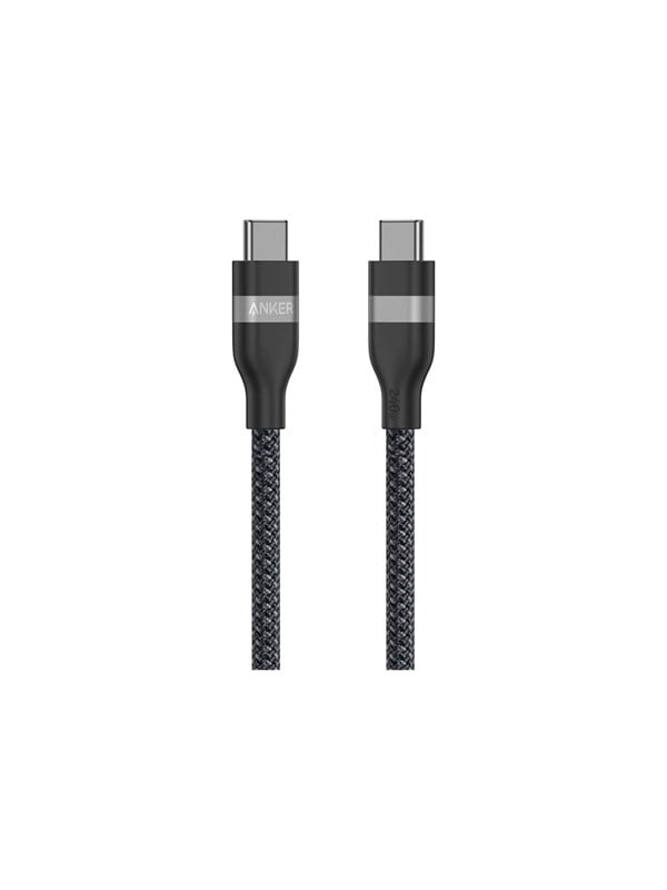 Anker USB-C to USB-C Cable (0.3m 240W) - Black