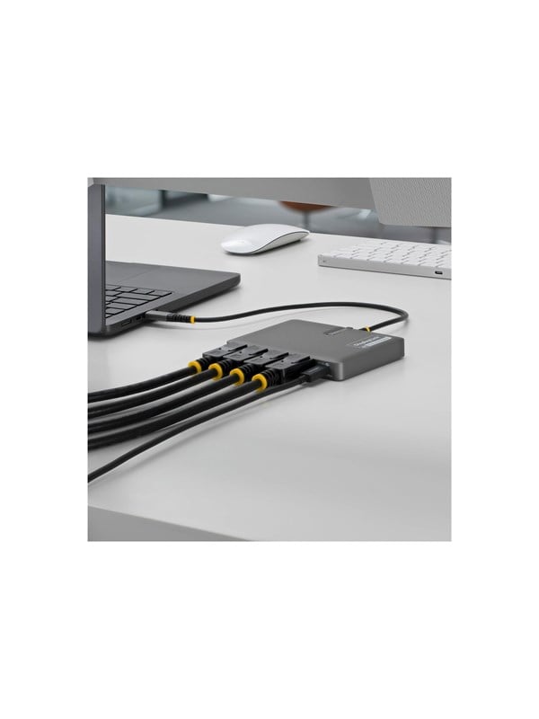StarTech.com Startech - docking station - USB-C / Displayport - 4 x DP - TAA Compliant