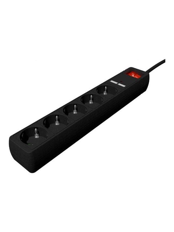 Gembird EnerGenie SPG5-U2-5-02 - power distribution unit - 3680 watt