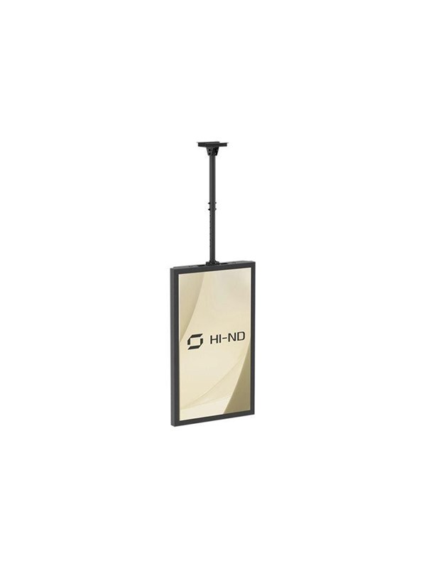 HI-ND mounting kit - portrait - for digital signage LCD panel - black - Max - recommended for 55"