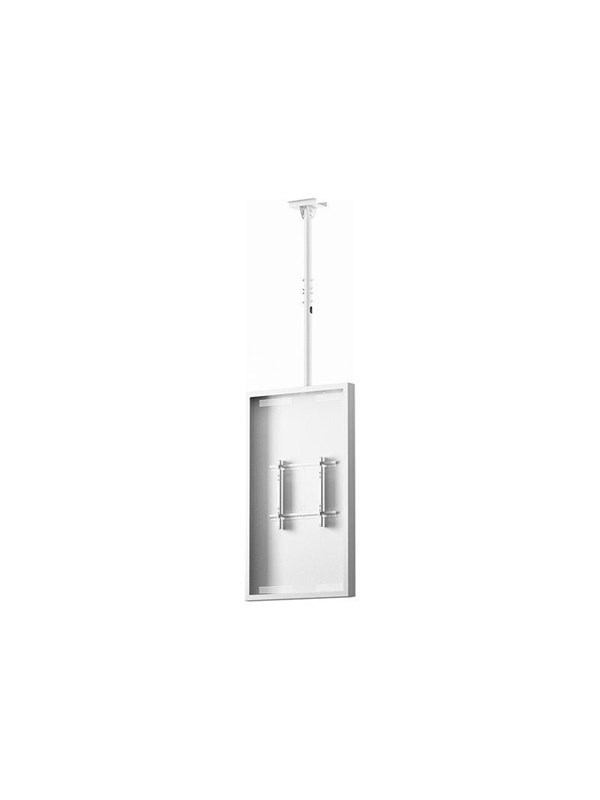 HI-ND mounting kit - portrait - for digital signage LCD panel - white - Max - recommended for 49"