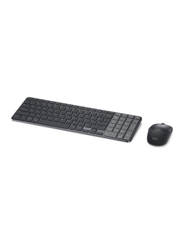 Dell Pro 7 KM746 - keyboard and mouse set - rechargeable compact - AZERTY - French - black Input Device - Keyboard and mouse set - Frans - Zwart