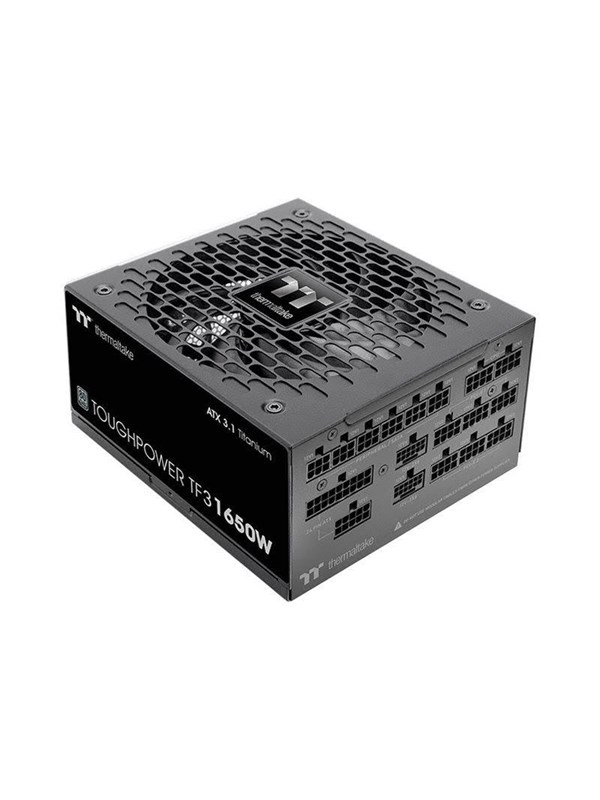 Thermaltake ToughPower TF3 1650W Voeding - 1650 Watt - 140 mm - ATX - 80 Plus 80 PLUS Titanium