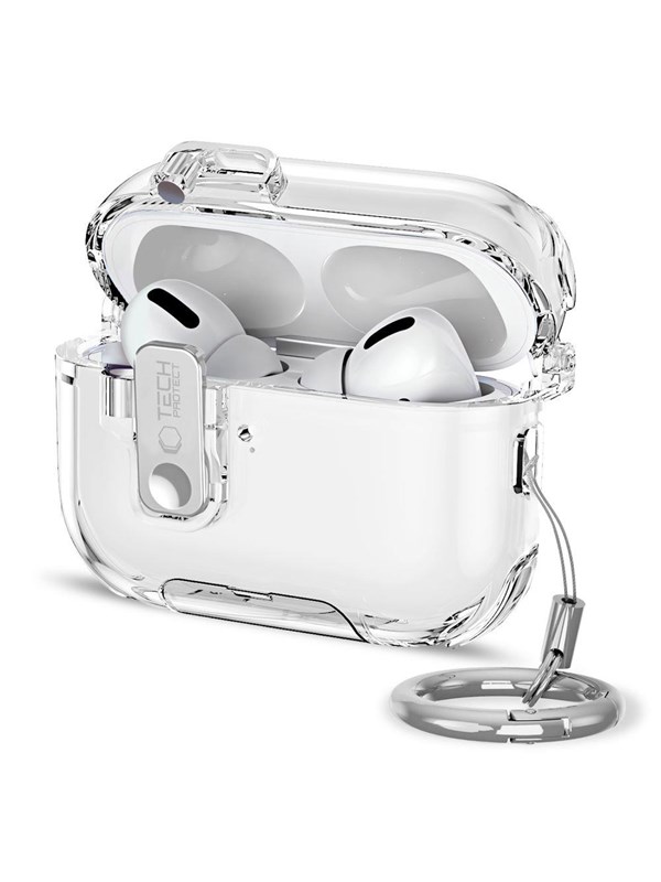 Tech-Protect Bounce Pro Case for AirPods Pro 3 - Transparent