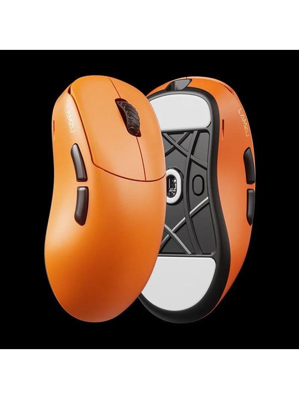 Lamzu Thorn V2 (Orange/Black) - Gaming muis - Optisch - 5 knoppen - Oranje