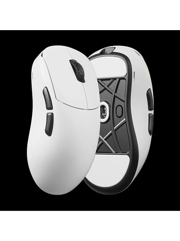 Lamzu Thorn V2 (White/Black) - Gaming muis - Optisch - 5 knoppen - Wit