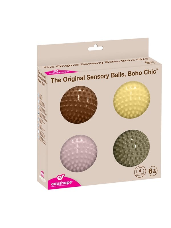 Edushape Sansebolde Boho Chic 10 cm 4-pak