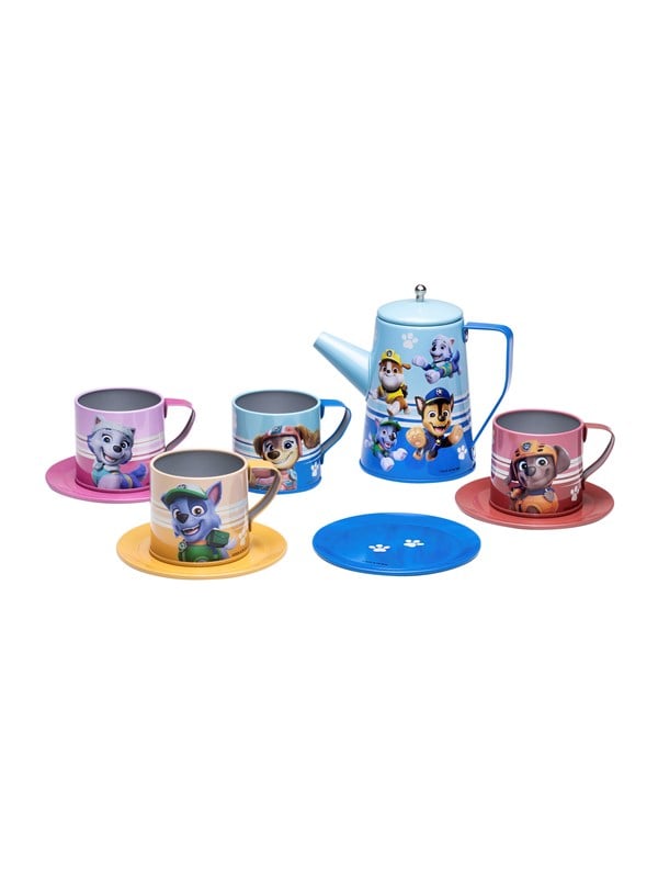 Micki Paw Patrol Tesæt m/4 kopper 4 tallerkner tekande