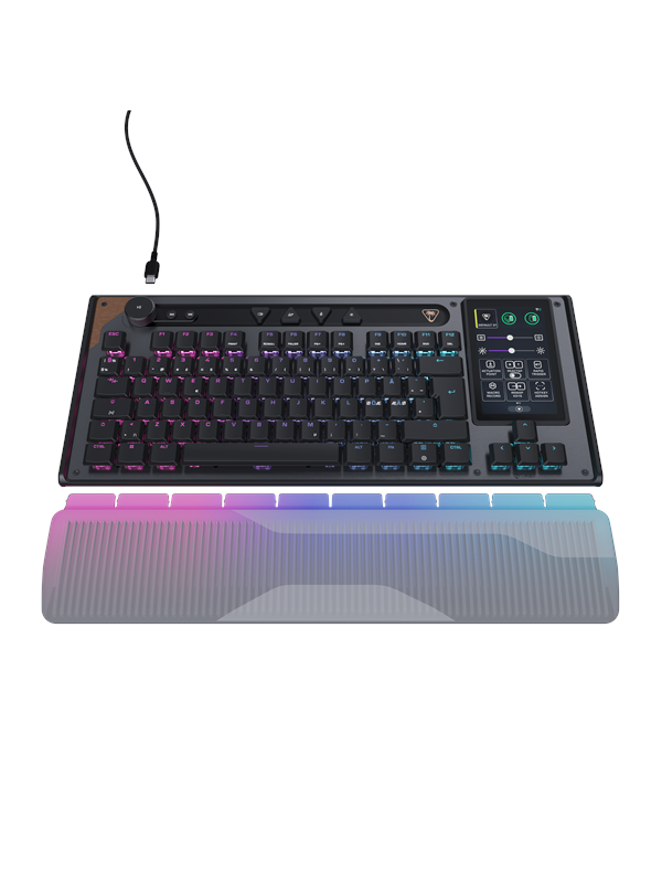 Turtle Beach Command KB7 Wired TKL - Gaming toetsenbord - Noords - Zwart