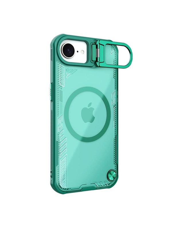 Nillkin Iceblade Prop Magnetic Case with Stand for iPhone 16e / 17e - Green