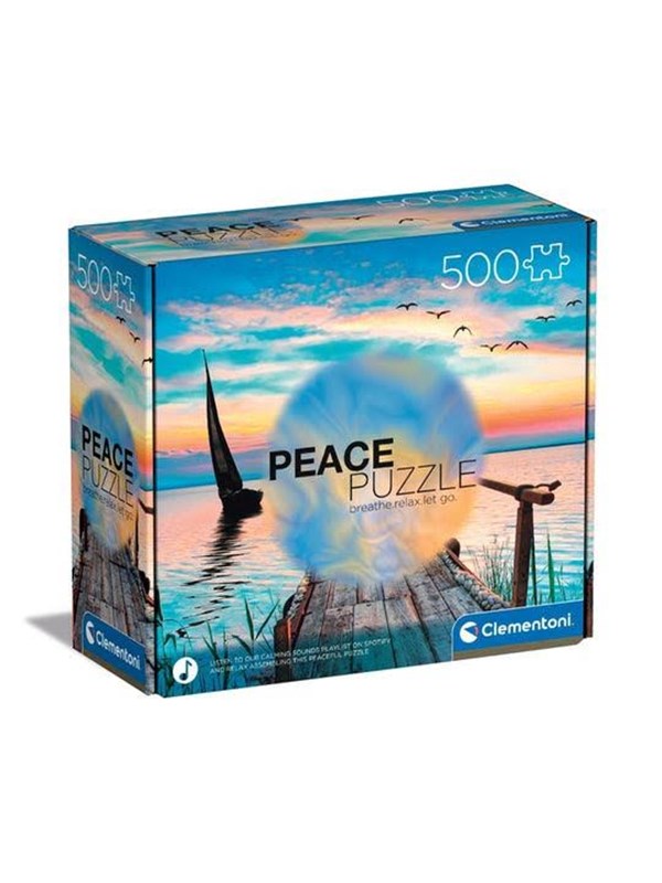 Clementoni Puzzle Peace Collection Colorful Wind 500 pieces 2D Puzzels