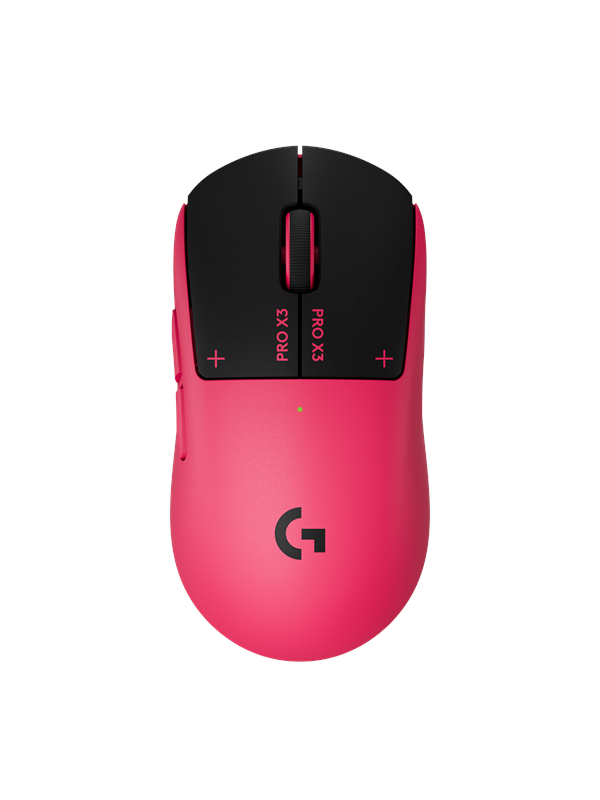 Logitech G PRO X3 Superstrike - Eclipse Pink - Gaming muis - Optisch - 5 knoppen - Roze