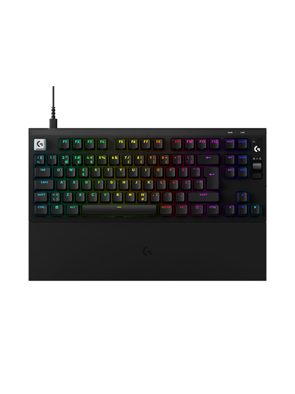 Logitech G PRO X 2 Rapid - Gaming Toetsenbord - Zonder Numpad - Noords - Zwart