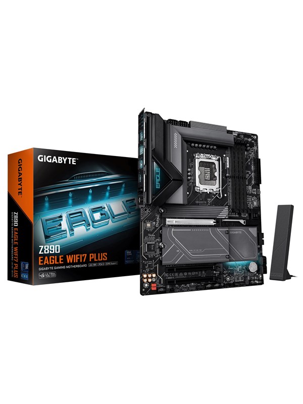 Gigabyte Z890 EAGLE WIFI7 PLUS Moederbord - Intel Z890 - Intel LGA1851 - DDR5 RAM - ATX