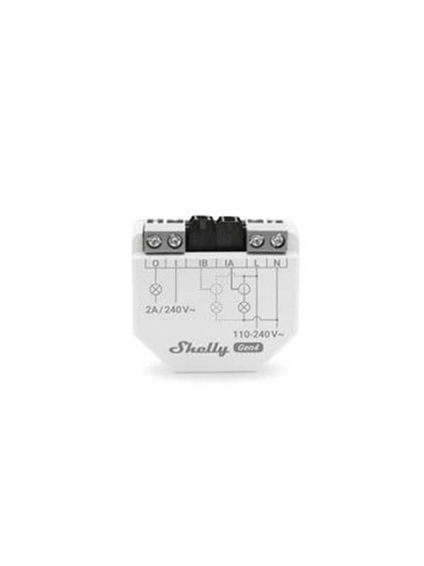 Shelly EM Gen4 - WiFi & Zigbee 1-fase energiemeter, 50A