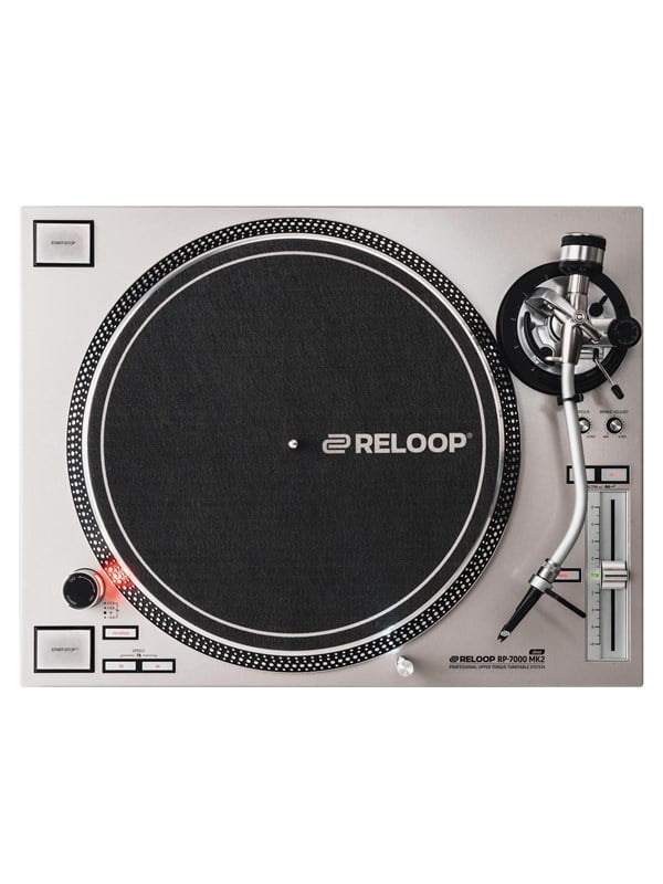 Reloop RP-7000 MK2 Silver - Dj turntable - Platenspeler Zilver