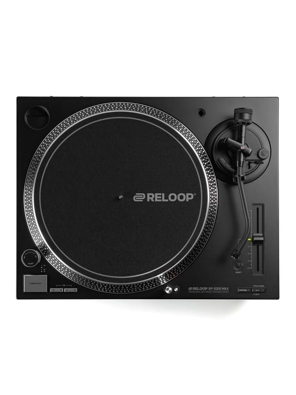 Reloop RP-5000 MK4 - Turntable - DJ - Platenspeler Zwart
