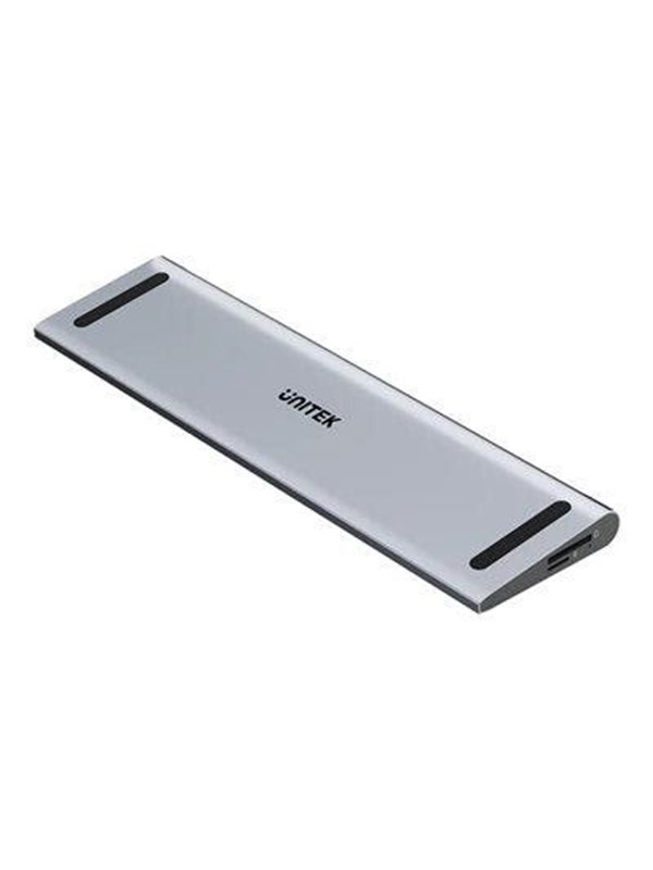 Unitek - docking station - 2 x HDMI DP - 1GbE