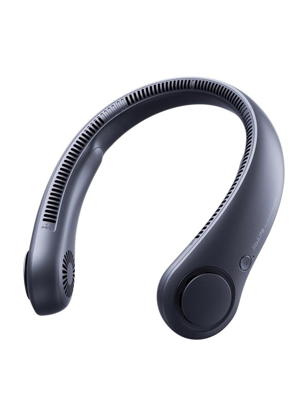 Jisulife Neck Fan 3 4000mAh Portable Neck Fan - Navy Blue