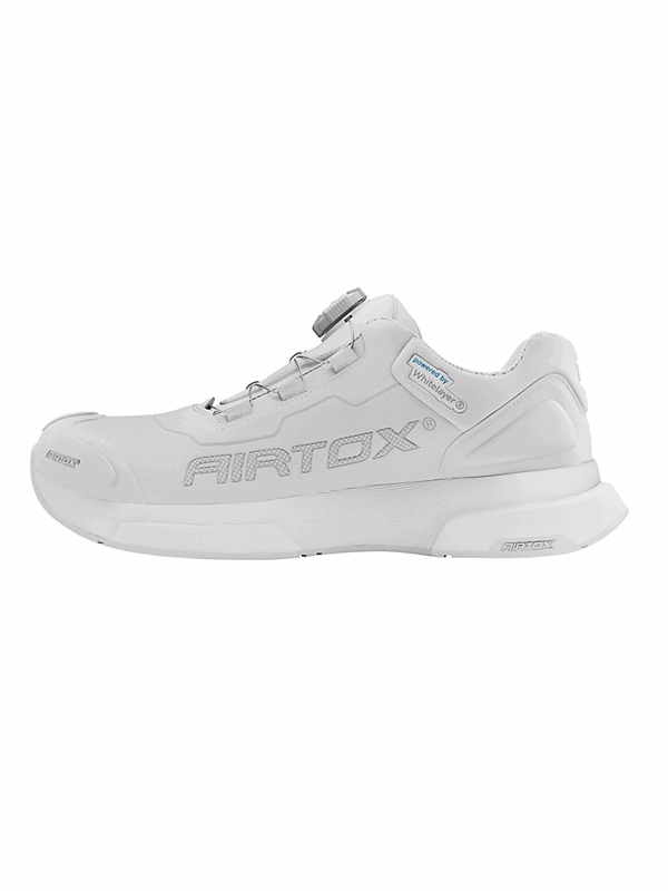 AIRTOX FW44 veiligheidsschoenen, PRO smart lacing, Styrosoft zool 3.0, clean white - Maat 36