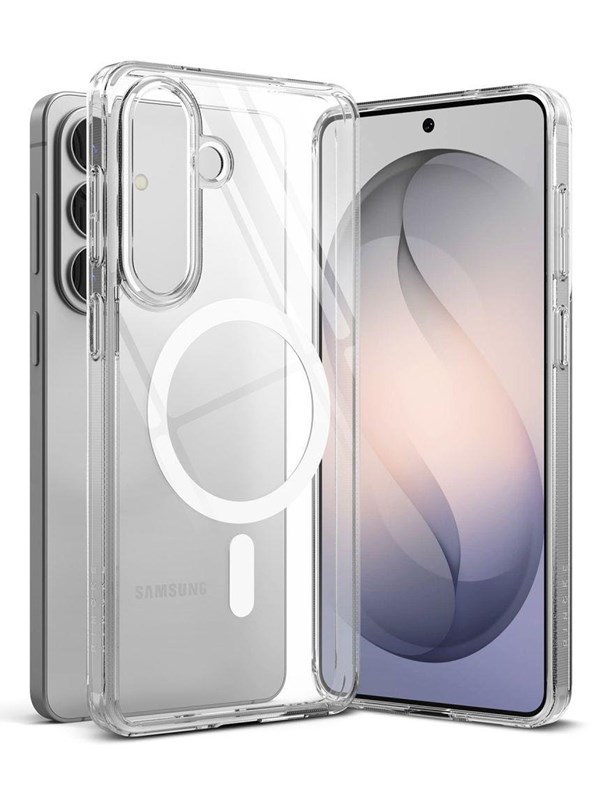 Ringke Fusion Magnetic MagSafe Case for Samsung Galaxy S26+ - Transparent