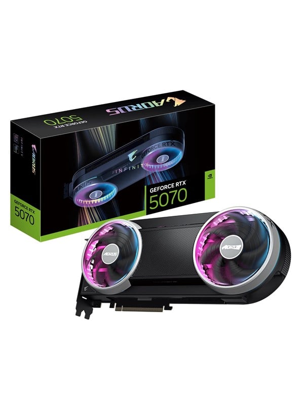 Gigabyte GeForce RTX 5070 AORUS INFINITY - 12GB GDDR7 RAM - Grafische kaarten