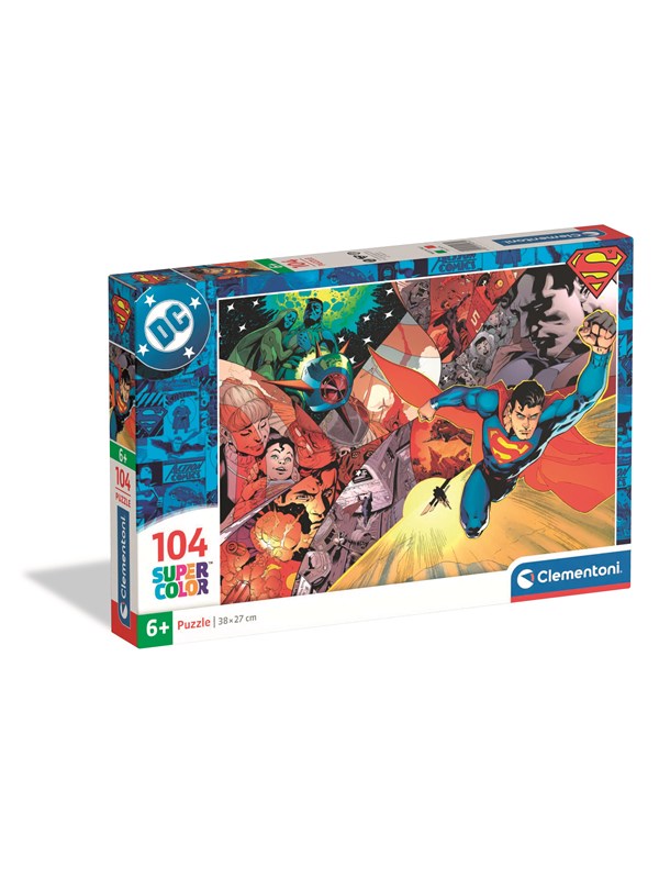 Clementoni Puzzle Superman 2025 104 pieces 2D Puzzels
