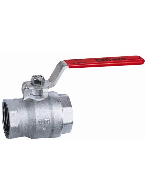 Cimberio RED5 kogelkraan mof/mof, 1/2"