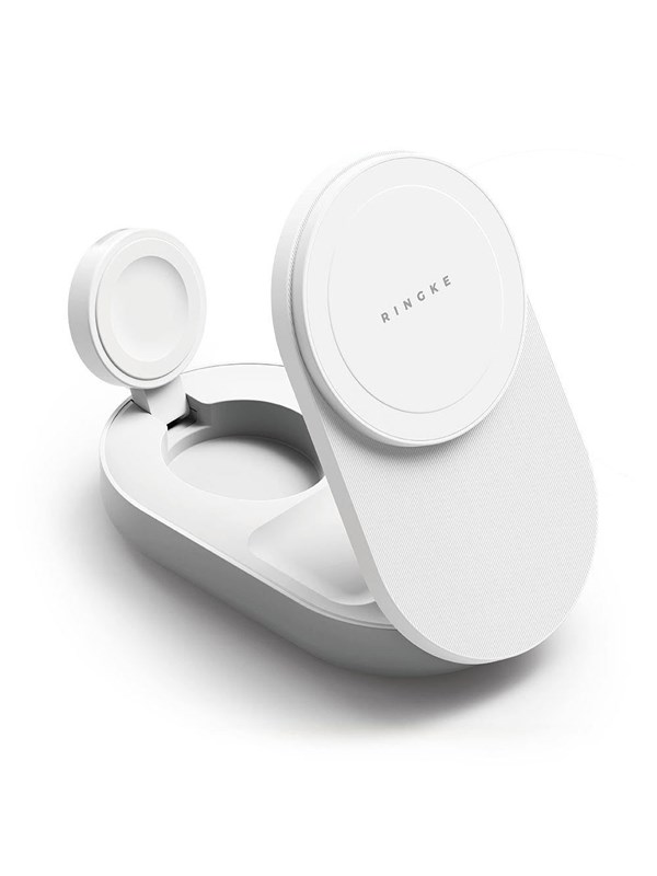 Ringke Charger RINGKE QI2.2 25W 3in1 Magnetic MagSafe - White