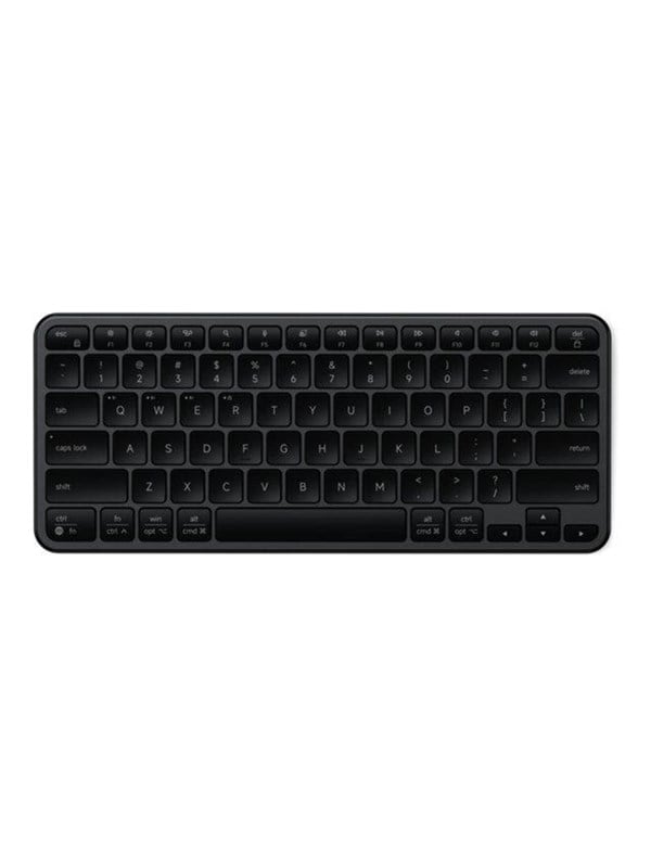 Satechi Slim EX1 - keyboard - QWERTY - Nordic - space black Input Device - Toetsenbord - Noords - Zwart