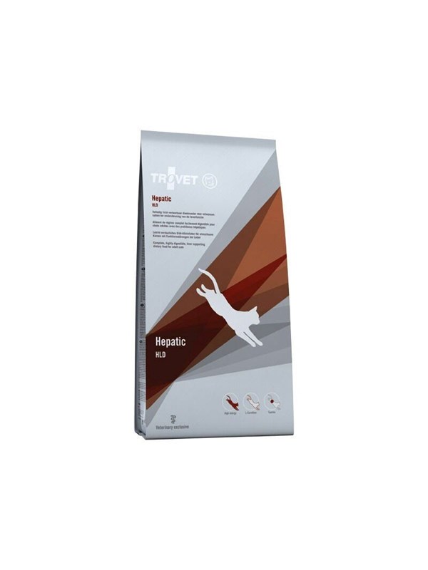 TROVET Hepatic HLD - dry cat food - 2.5 kg