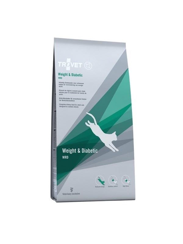 TROVET Weight & Diabetic WRD Chicken - dry cat food - 2.5kg