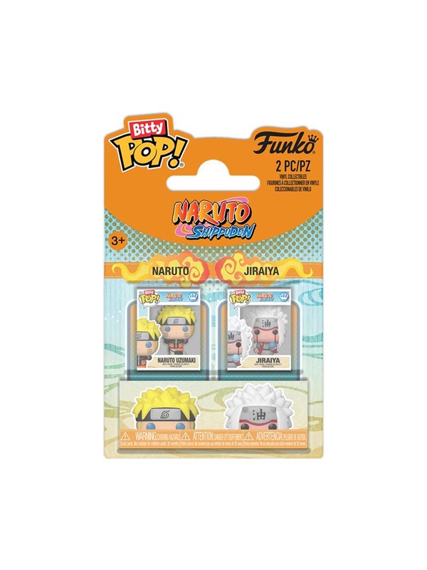Funko! - Bitty POP 2PK Naruto & Jiraiya - Figuur
