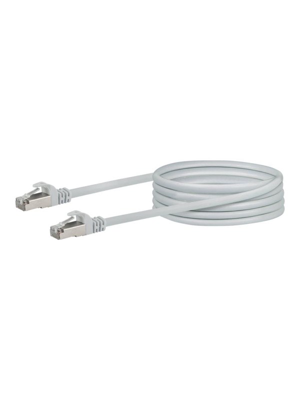 Schwaiger network cable - 10 m - white - Wit - 10m