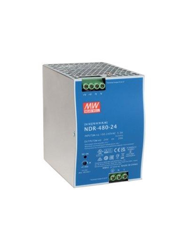 LevelOne POW-2462 - power supply - 480 watt Voeding - 480 Watt - ATX - 80 Plus