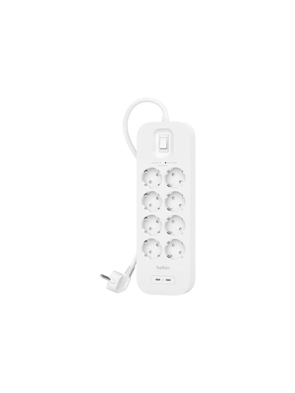 Belkin Connect - surge protector - with 2 USB-C ports