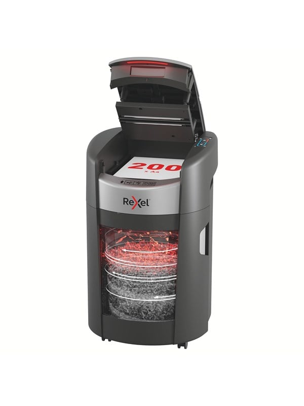 Rexel ShredMax AutoFeed+ 200X P4 Cross Cut papiervernietiger