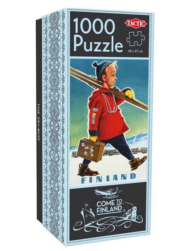 Tactic Come to Finland The Ski-Boy 1000 pcs puzzle