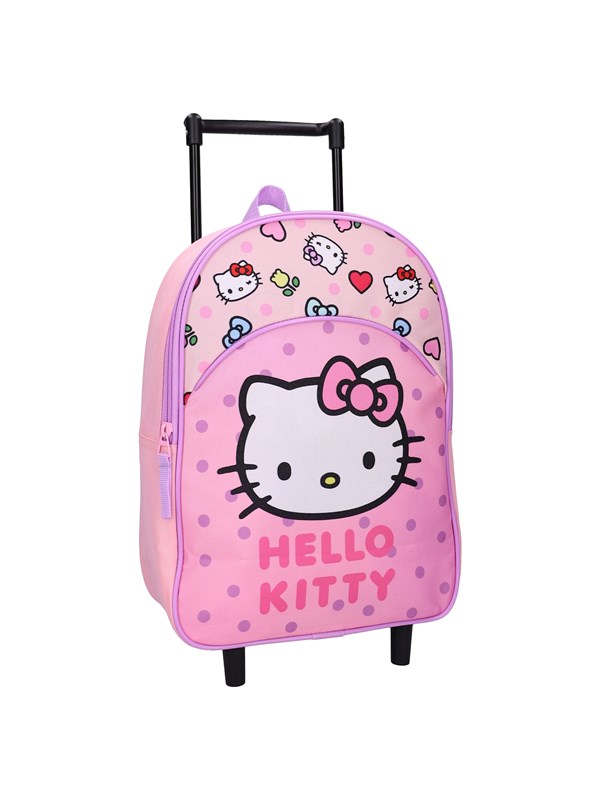 Hello Kitty Sweet Charm Trolley Rugzak - 33 x 25 x 11 cm - 9.1L - Roze