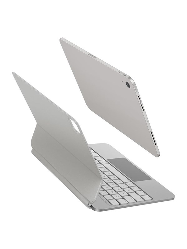 Coque Intelligente Magnétique UNIQ Venno Pro avec Clavier pour iPad Air 11  M2 2024 / M3 2025 / M4 2026 | Air 10.9  (2022/20) | iPad Pro 11  (2022/21) blanc