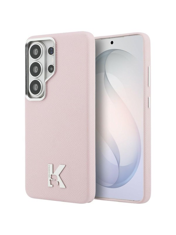Karl Lagerfeld K Metal Logo MagSafe Hoesje voor Samsung Galaxy S26 Ultra Roze