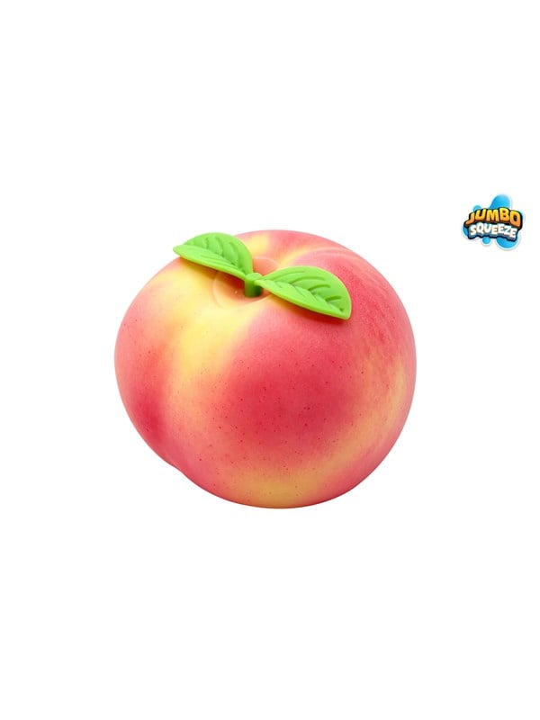 Trend Toys Jumbo Squeeze perzik 15cm CDU
