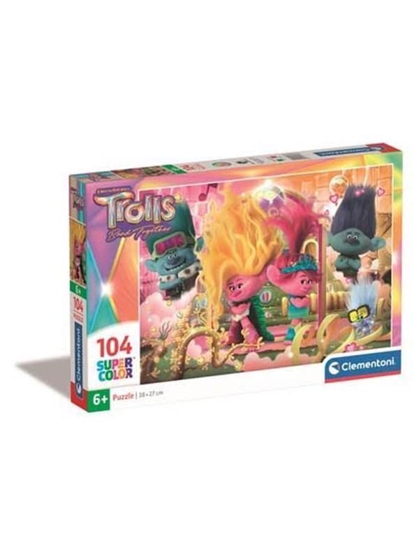 Clementoni Puzzle Trolls 3 104 pieces 2D Puzzels