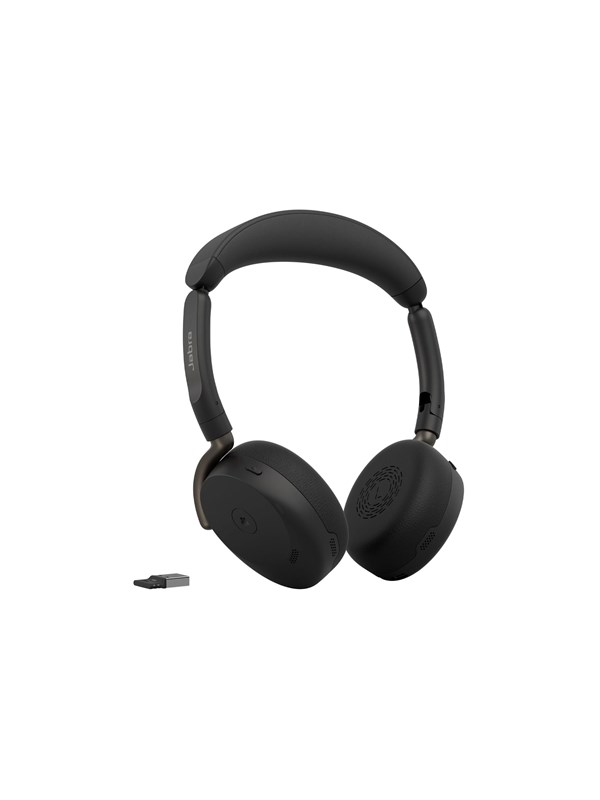 Jabra Evolve3 65 Flex MS - USB-A with Dongle - Black