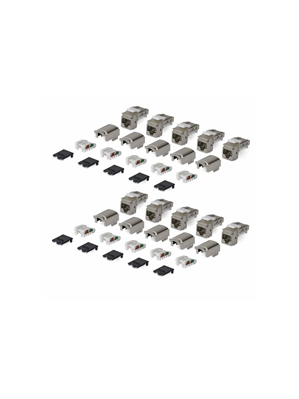 StarTech.com Startech keystone jack - shielded 90° toolless - TAA Compliant