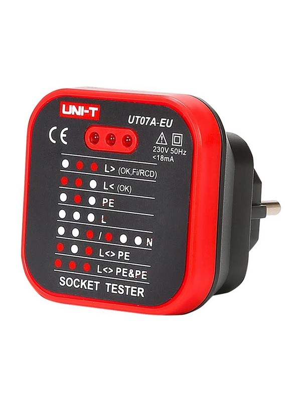 UNI-T UT07A-EU stopcontacttester