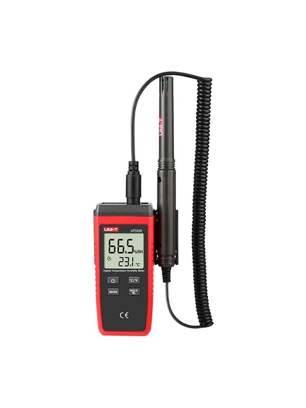 UNI-T UT333S temperatuur- en vochtigheidsmeter