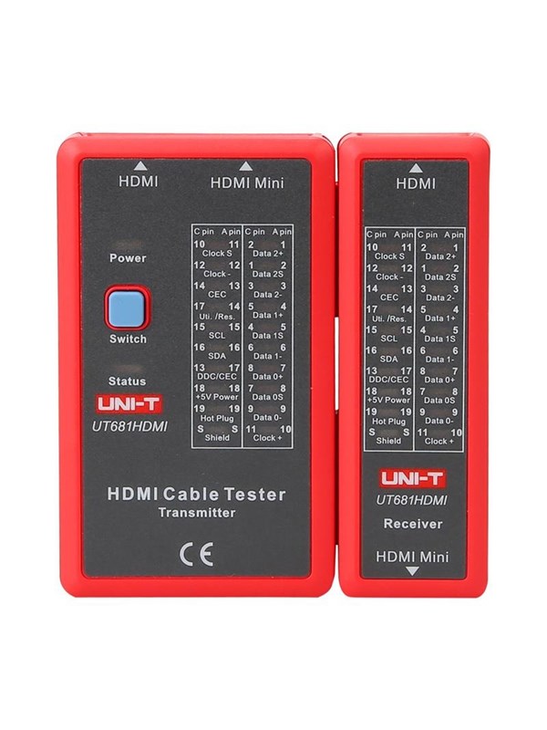 UNI-TREND UT681HDMI HDMI / Mini-HDMI Kabeltester