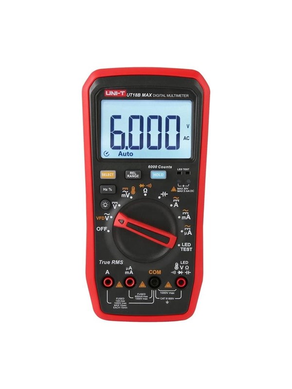 UNI-T Uni-T True RMS UT18B MAX digitale multimeter